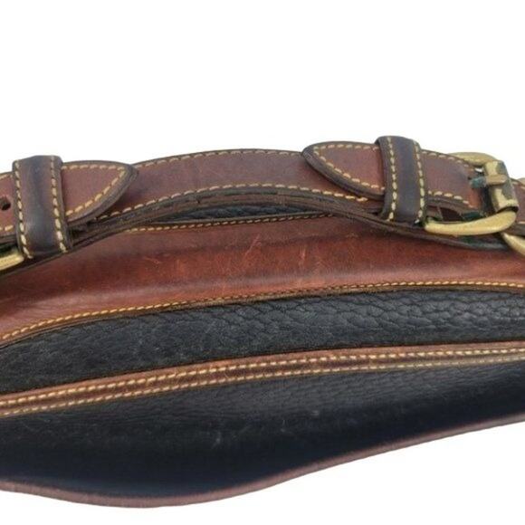 Vintage Dooney & Bourke Carrier AWL Long Strap Briefcase Handle Handbag Bag - Picture 7 of 10